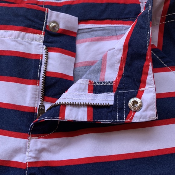 Gymboree Star Spangled Banner size 10 red, white and blue cotton shorts - Picture 3 of 8